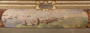 ピオンビーノの眺め、1557-1558 作： Giorgio Vasari