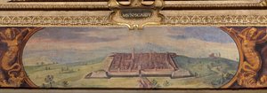 スカルペリアの眺め、1557-1558 作： Giorgio Vasari