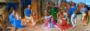 賢者の礼拝、1506-1507 作： Giorgione da Castelfranco