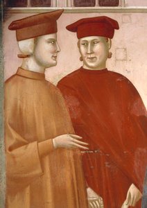 イタリア、ウンブリア州、アッシジ、アッシジの聖フランチェスコのバシリカ 作： Giotto (c.1266 1337)