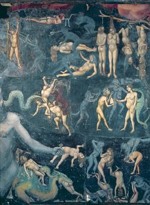 最後の審判、1305年頃（フレスコ画）（65227の詳細） 作： Giotto (c.1266 1337)