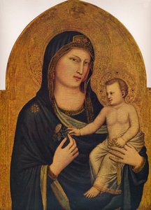 マドンナと子供、1310-1315 作： Giotto di Bondone