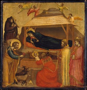 マギの礼拝、おそらく約。 1320年。 作： Giotto di Bondone