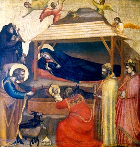 エピファニー、c1230。 作： Giotto di Bondone