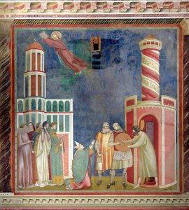 聖フランシスは異端者、1297-99を解放します 作： Giotto di Bondone