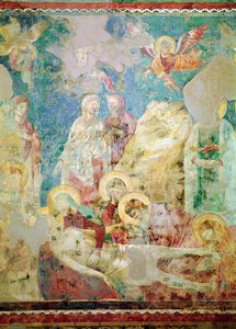 キリストの嘆きc。 1290年代 作： Giotto di Bondone