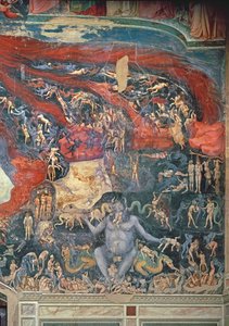 最後の審判、地獄の詳細、1303-05（65227も参照） 作： Giotto di Bondone