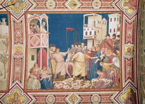 無実の虐殺 作： Giotto di Bondone