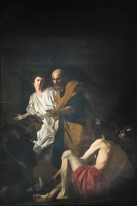 刑務所から釈放された聖ペテロ 作： Giovanni Battista Caracciolo