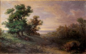 大樹の絵 ジョヴァンニ・カルノヴァリ・ディット・イル・ピッキオ（1804-1873） 1850年 ミラノ近代美術館蔵