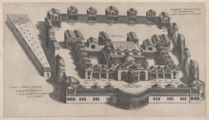 ローマの素晴らしさの鏡: ディオクレティアヌスの浴場、1582., 1582. 作： Giovanni Ambrogio Brambilla