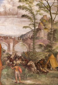 アレキサンダー大王の前のダリウスの家族 作： Giovanni Antonio Bazzi Sodoma