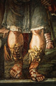 アレクサンダー大王とロクサナの結婚（詳細） 作： Giovanni Antonio Bazzi Sodoma