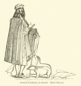 イタリアの画家イルソドマの自画像 作： Giovanni Antonio Bazzi Sodoma