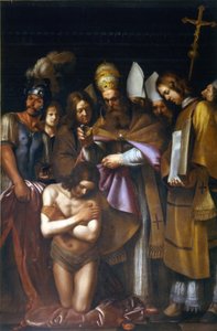 コンスタチンの洗礼 作： Giovanni Antonio Galli