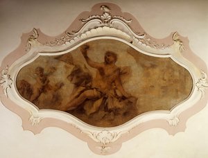 アポロ（フレッシュ 作： Giovanni Antonio Guardi