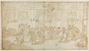 レドット 作： Giovanni Antonio Guardi
