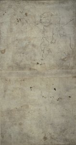 幼子キリストを抱くヨセフのスケッチ