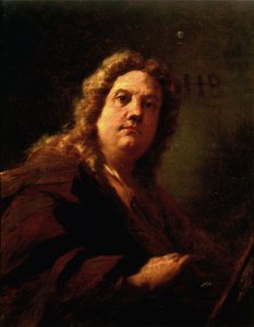 セルフポートレート 作： Giovanni Antonio Pellegrini