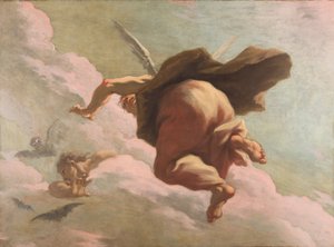 漸減する夜 作： Giovanni Antonio Pellegrini