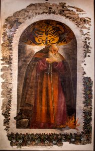 St.Antonio（油彩・キャンバス 作： Giovanni Antonio Pordenone