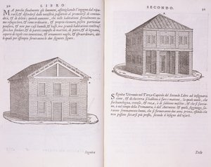「Della Architettura」による住宅の開発、1590年発行 作： Giovanni Antonio Rusconi