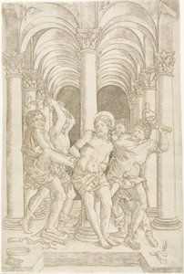むち打ち 作： Giovanni Antonio da Brescia