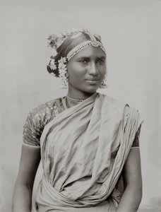 インド人女性の肖像（フィレンツェ 作： Phillipe de Marlier