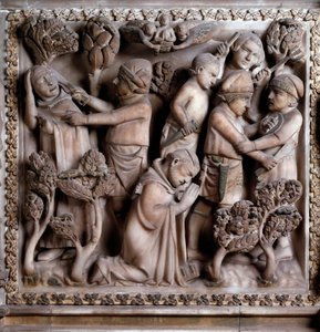 ヴェローナの聖ペテロの殉教者の表現 作： Giovanni Balduccio