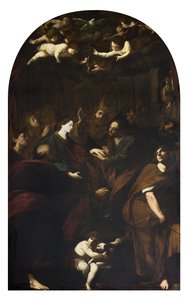 童貞の結婚 作： Giovanni Battista and Gherardini Melchiorre Crespi