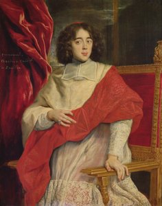 エマニュエル-テオドーゼドゥラトゥールドーヴェルニュ（1643-1715）枢機卿デブイヨン 作： Giovanni Battista  Gaulli