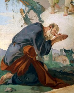 アブラハムと天使たち（Abramo e gli angeli）（詳細） 作： Giovanni Battista Tiepolo