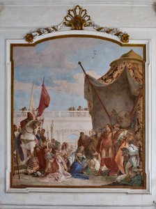 アレキサンダー大王の自制 作： Giovanni Battista Tiepolo