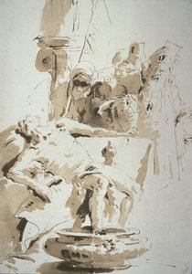 セネカの死のファンタジー 作： Giovanni Battista Tiepolo