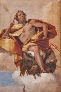 迎賓館 オリンポスの部屋「ジュピター」 作： Giovanni Battista Tiepolo