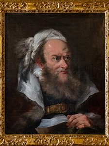 商人の頭（キャンバスに油彩） 作： Giovanni Battista (1696 1770) Tiepolo