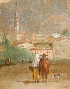 キューピッドのいる風景 作： Giovanni Battista Tiepolo