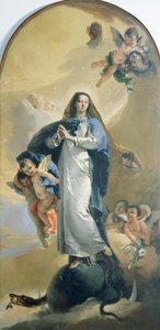 イマキュレート・コンセプション 作： Giovanni Battista Tiepolo