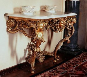 アランデル城の金色の桟敷席