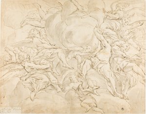 天使の栄光 作： Giovanni Battista Beinaschi