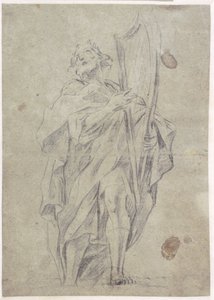 ハープを持ったダビデ王 作： Giovanni Battista Beinaschi