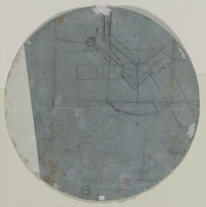 Architectural Sketch verso、17世紀後半。 作： Giovanni Battista Benaschi