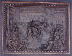 ファラリスとペリルスの雄牛、15901600。 作： Giovanni Battista Caccini