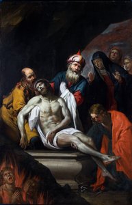 墓への沈着 作： Giovanni Battista Casoni