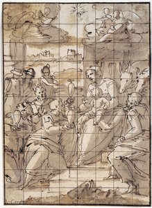 王たちの崇拝 作： Giovanni Battista Castello