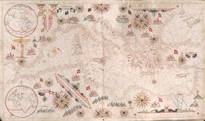 アメリカ [北と南] -- ヨーロッパ、アジア、アフリカ 作： Giovanni Battista Cavallini
