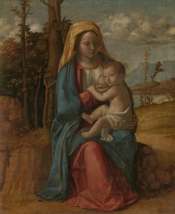 マドンナと子供 作： Giovanni Battista Cima da Conegliano