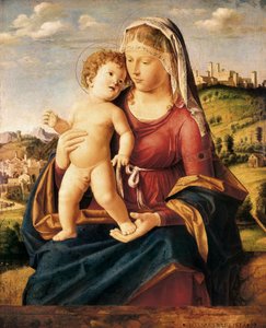 "マドンナと子供" 作： Giovanni Battista Cima da Conegliano
