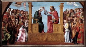 聖母の戴冠」（絵画、1510年以降 作： Giovanni Battista Cima da Conegliano