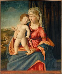 聖母子... 作： Giovanni Battista Cima da Conegliano